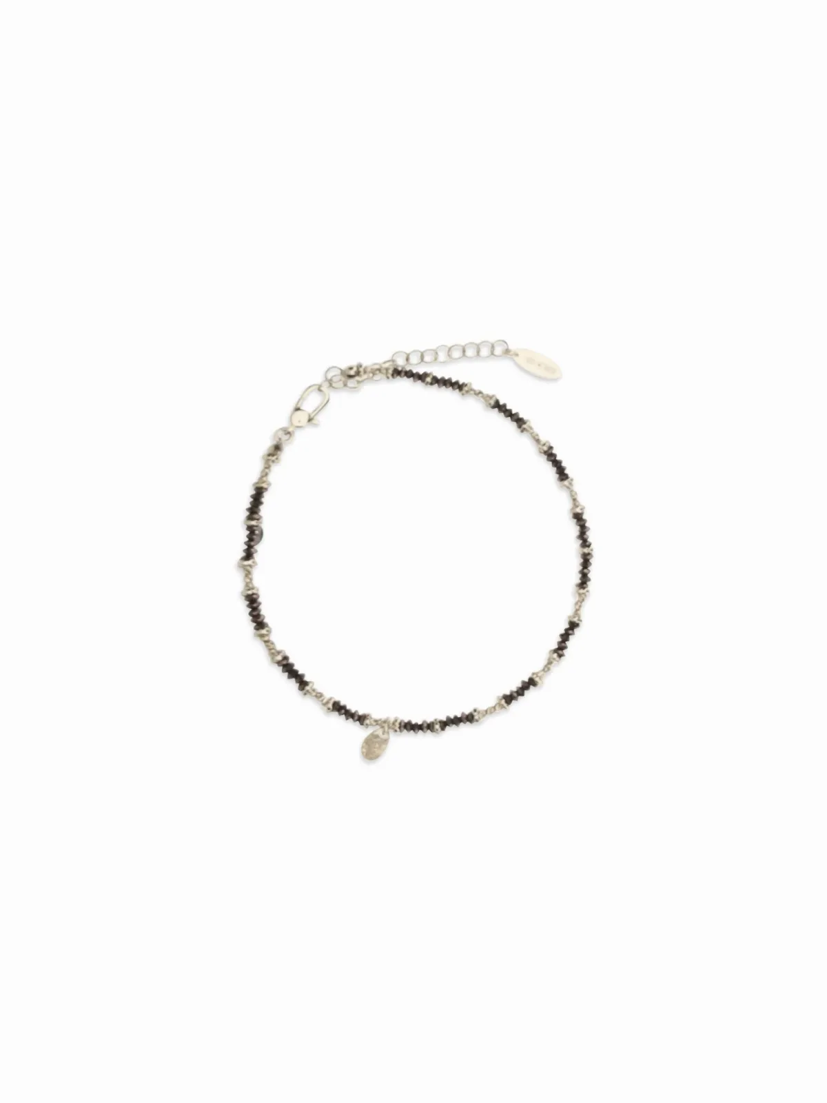 Hematite & Sterling Silver Bracelet