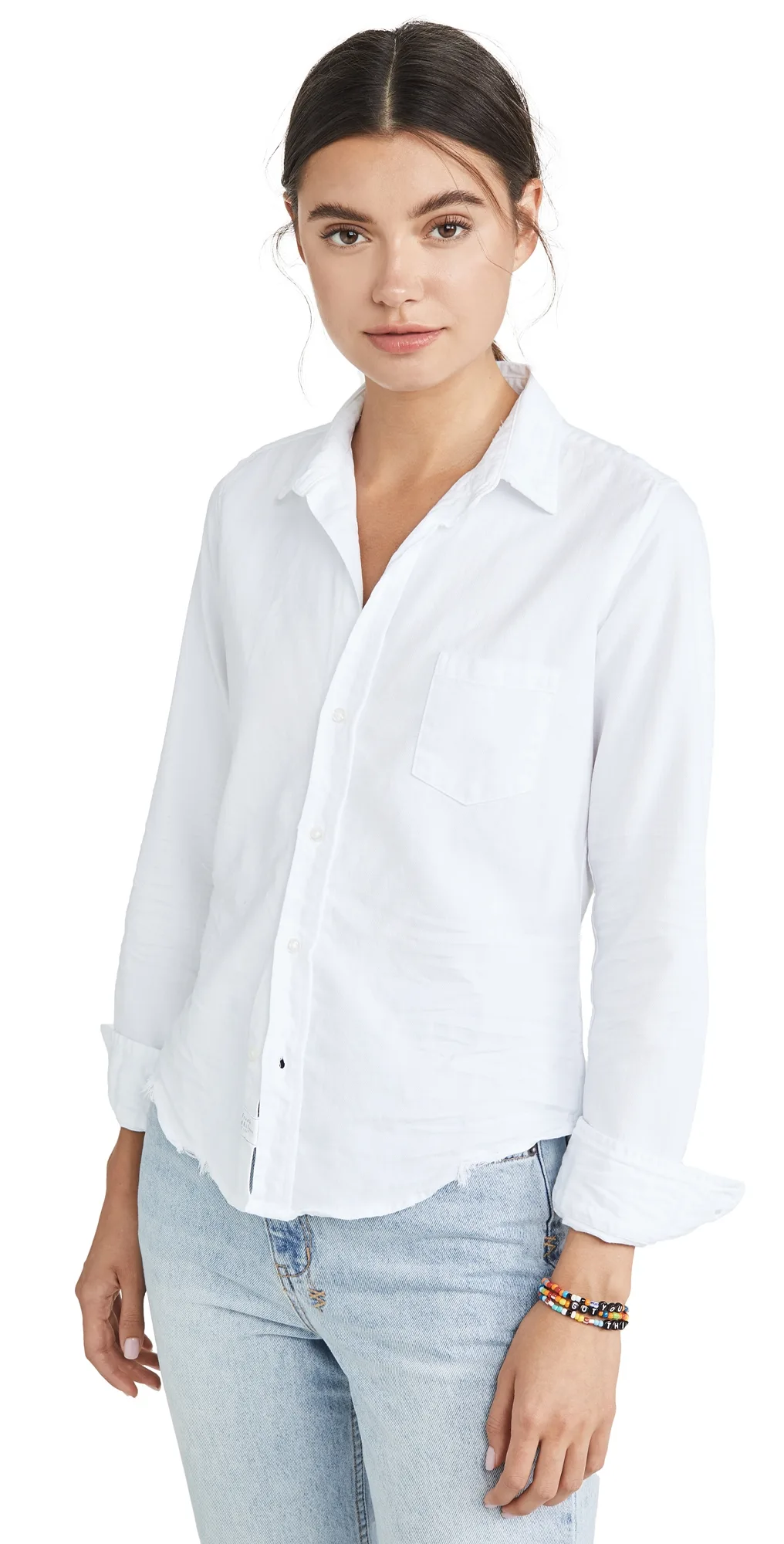 Barry Denim Button Down Shirt by Frank & Eileen