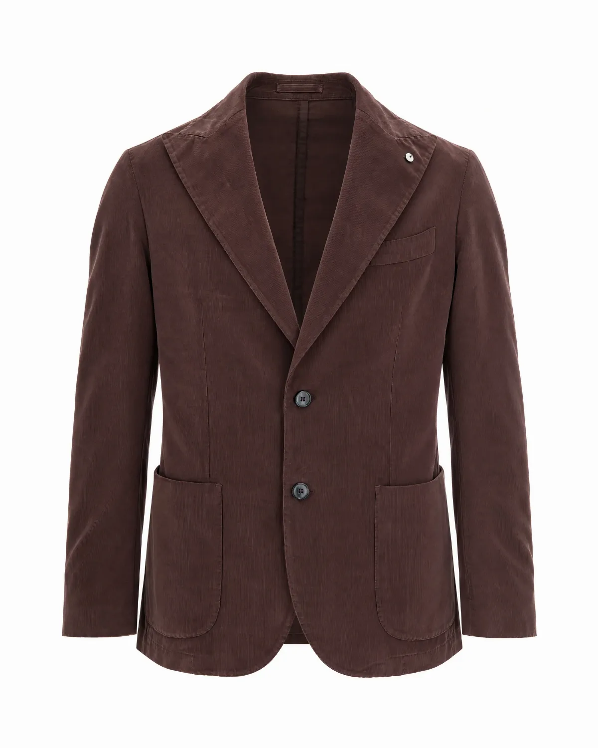 Single-Breasted Cotton Blazer