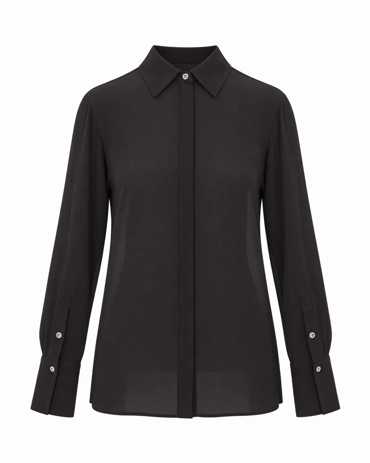 Crêpe De Chine Viscose Shirt