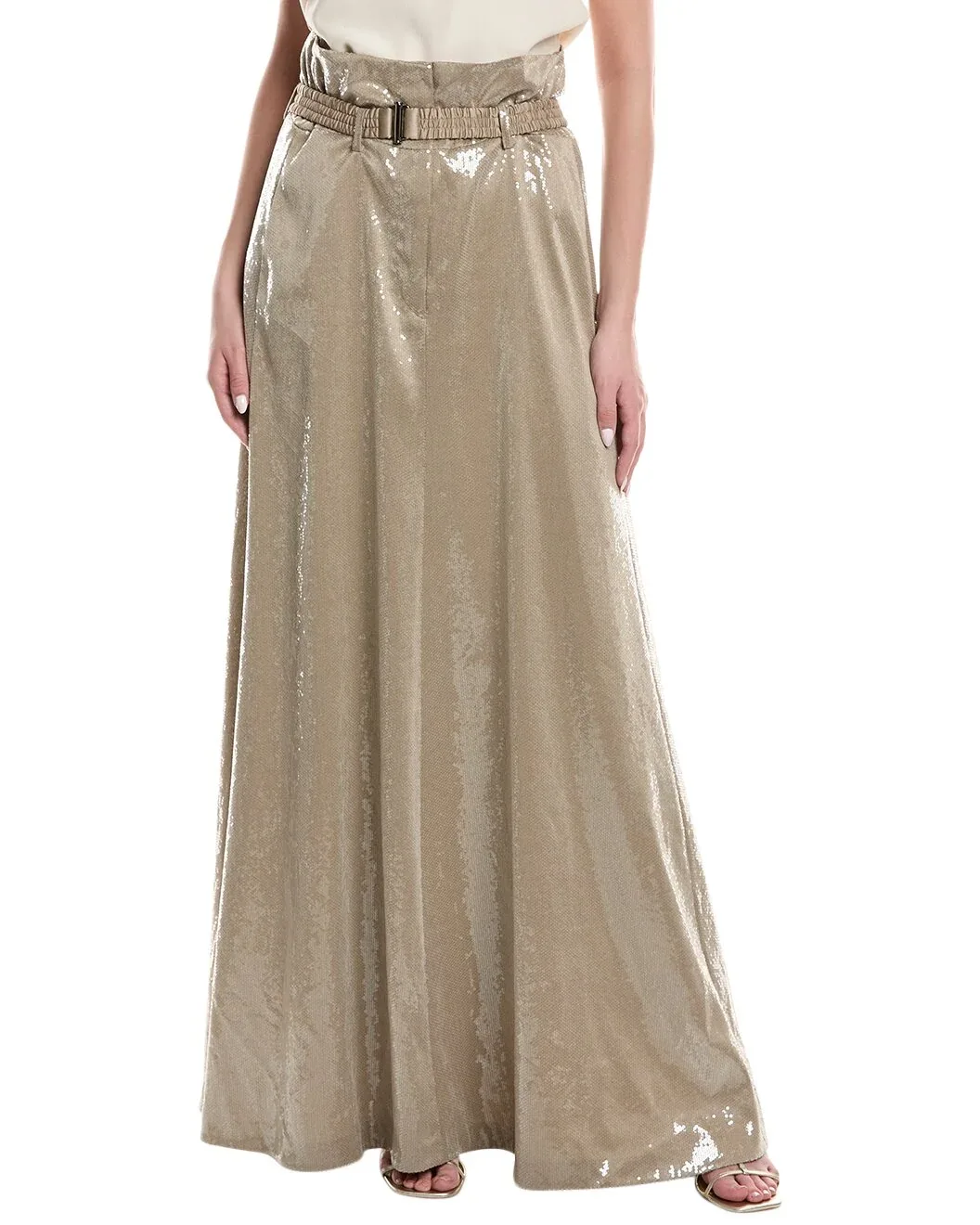 Sequin Maxi Skirt by BRUNELLO CUCINELLI
