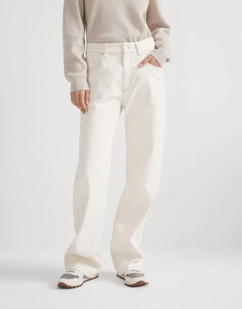 Relaxed Cotton Trousers by BRUNELLO CUCINELLI