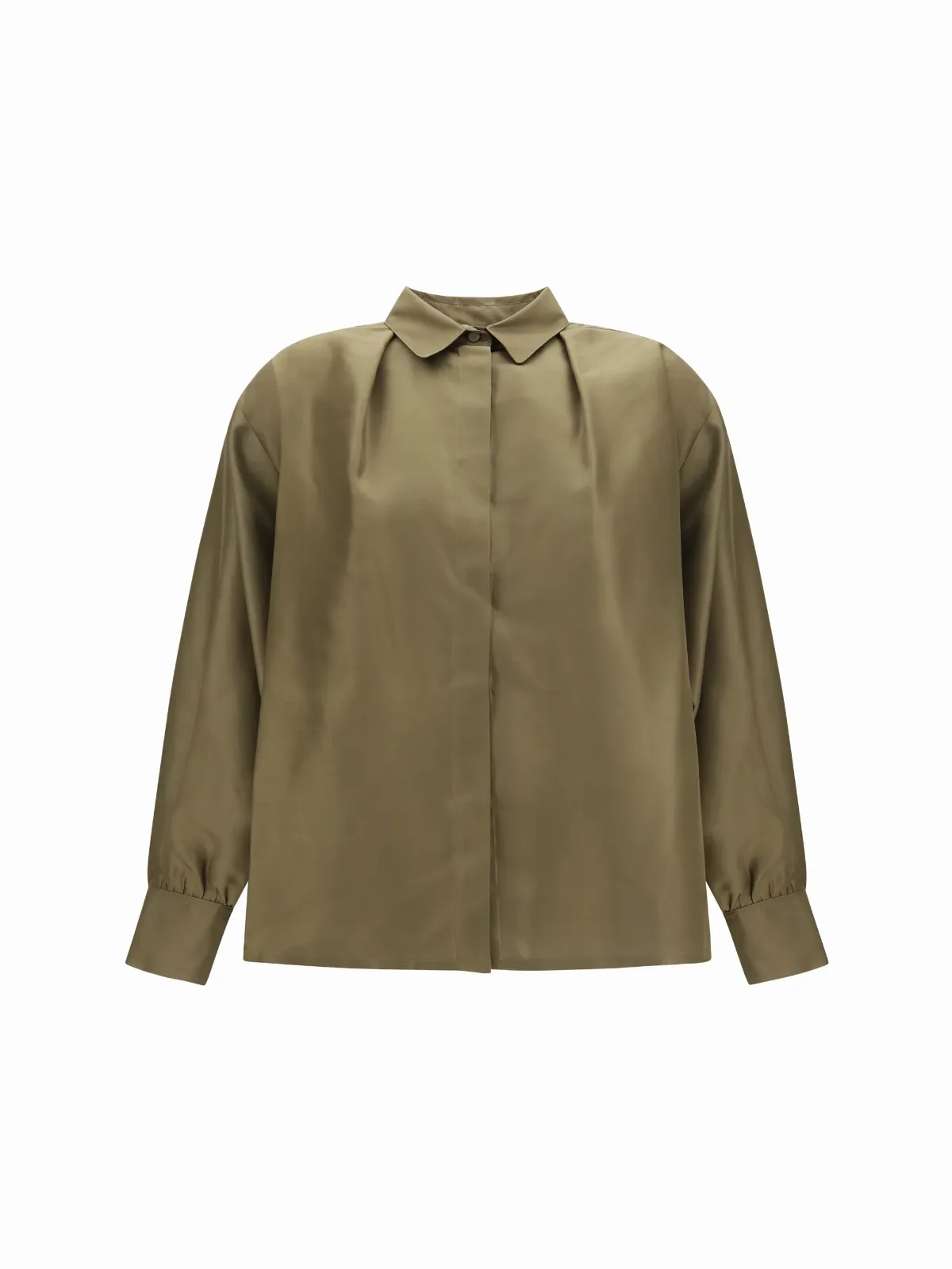 Silk Shantung Shirt