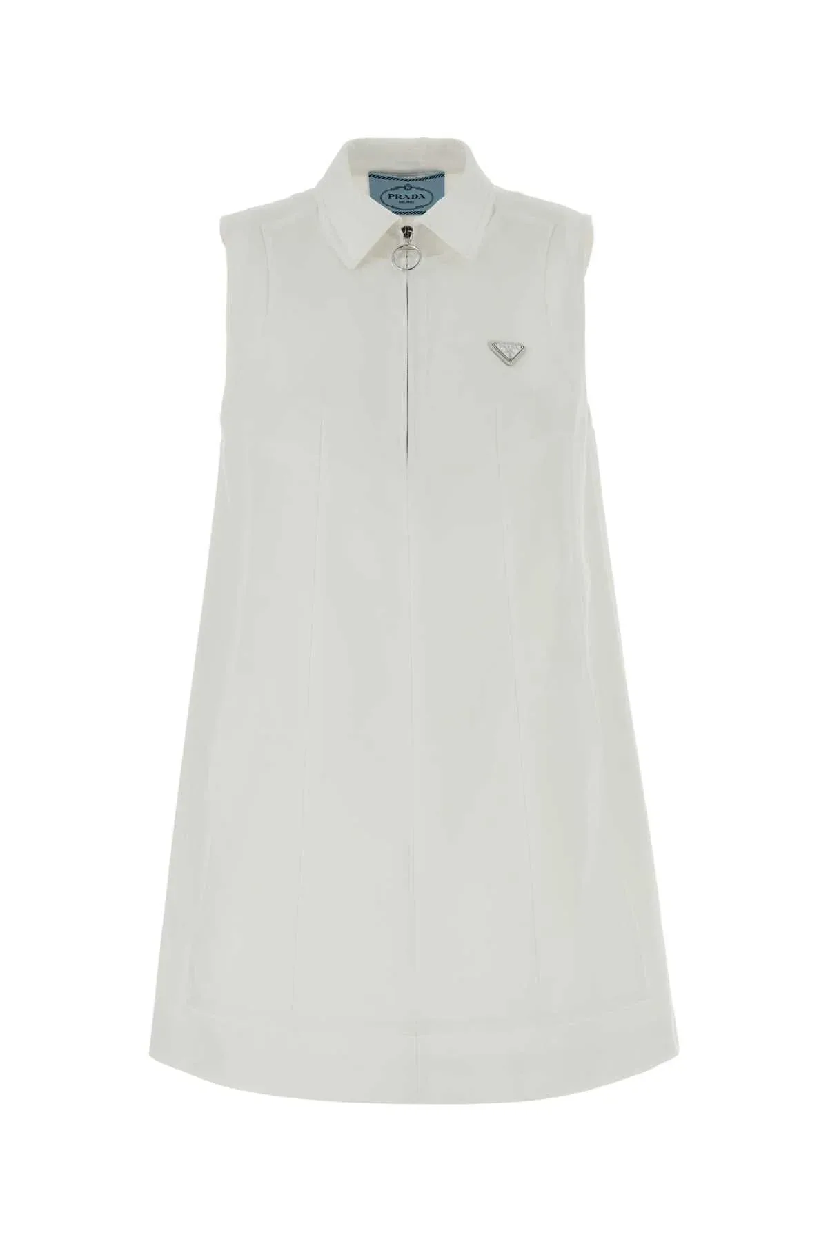 Twill Polo Dress by Prada