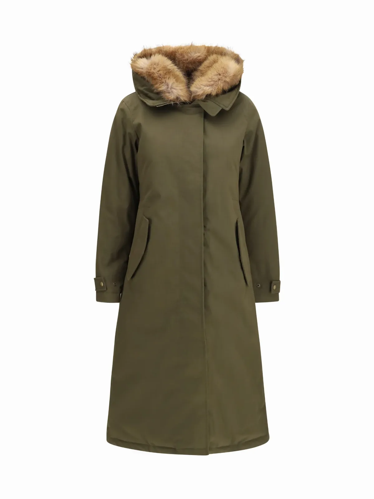 Padded Cotton with Detachable Fur Hood Parka by Woolrich
