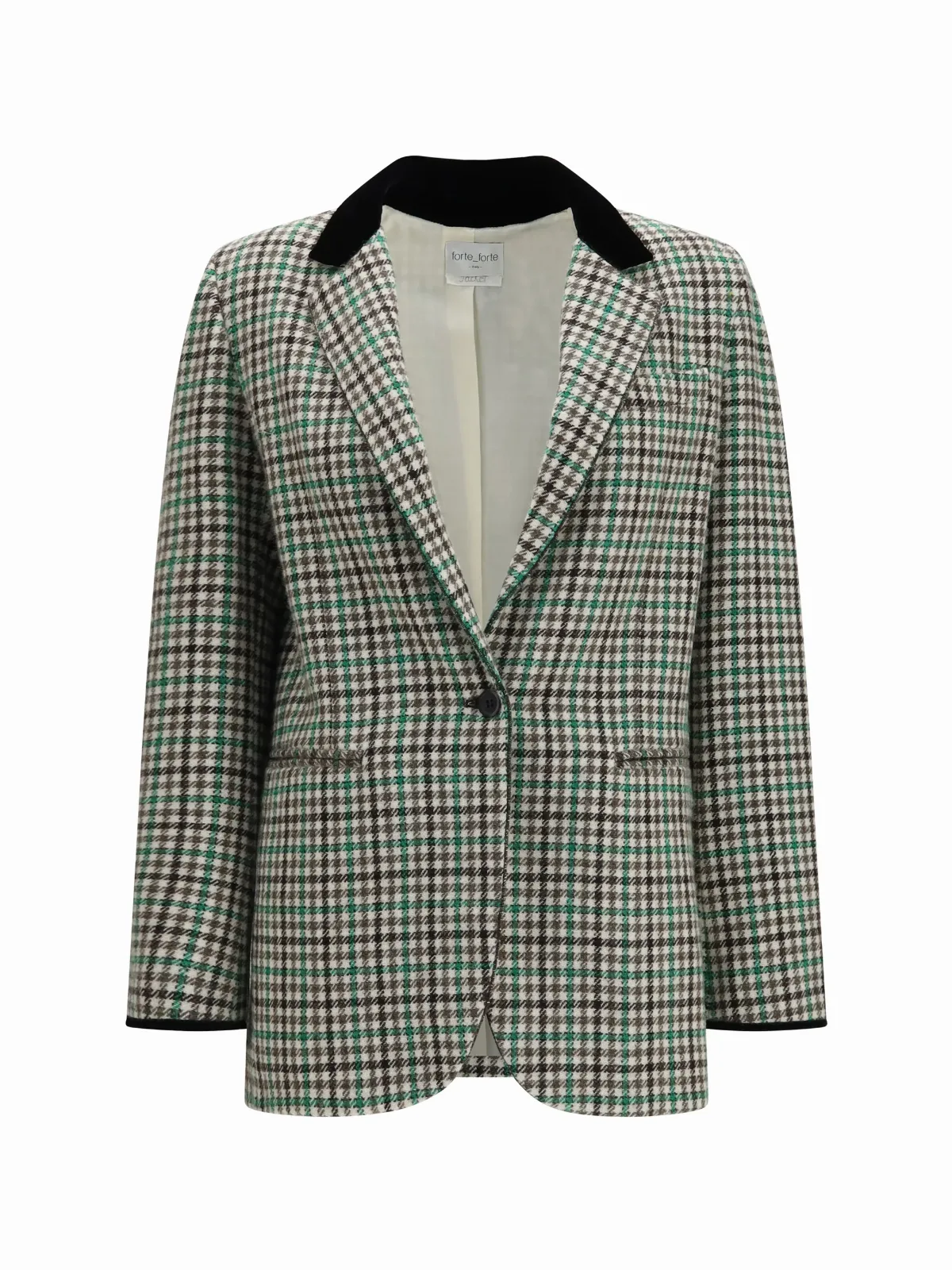 British Check Blazer