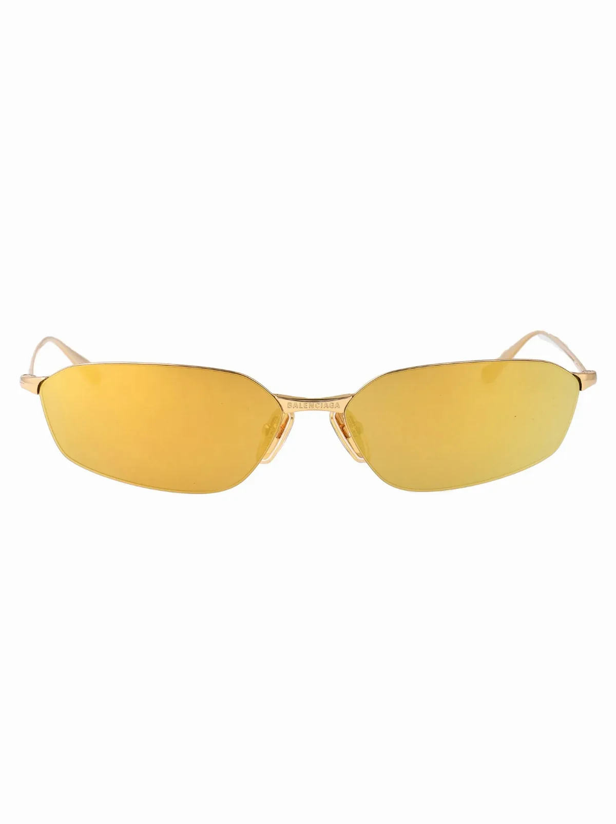 BB0412S Gold-Tone Metal Sunglasses by Balenciaga