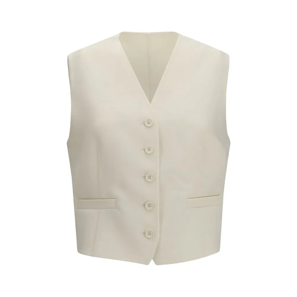 Wool Tailored Vest by Fendi