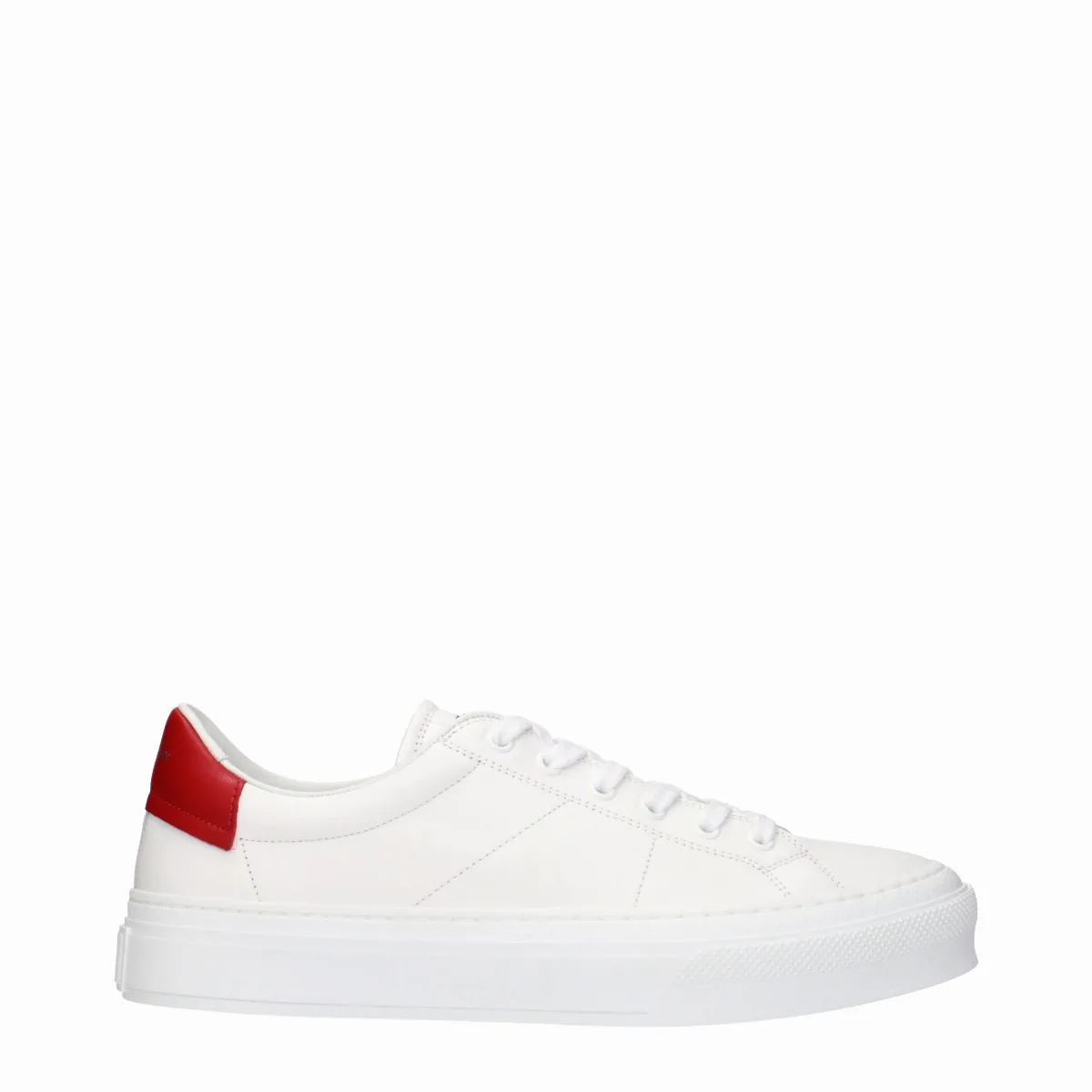 Leather with Red Heel Tab Sneakers by Givenchy