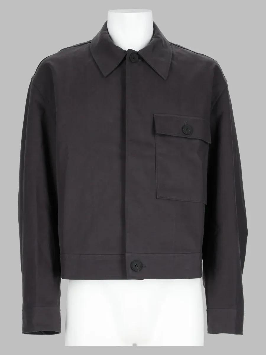 Cropped Cotton Jacket by Studio Nicholson