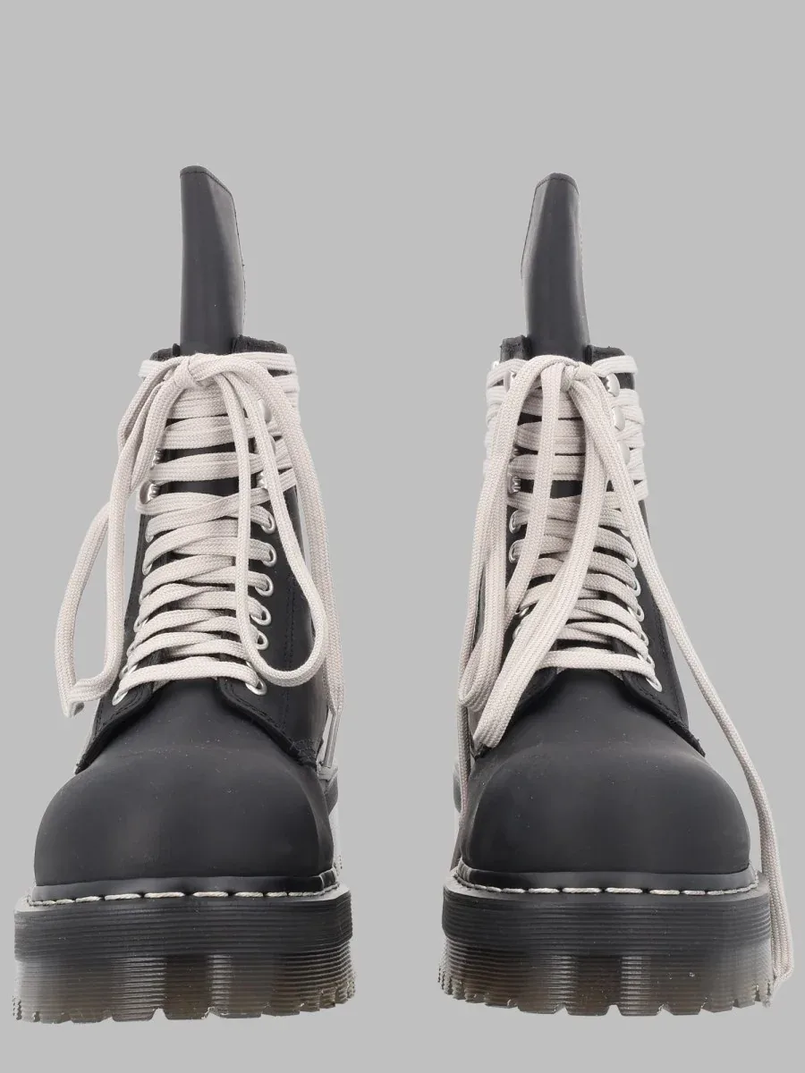 Lace-Up Leather Boots by Dr. Martens