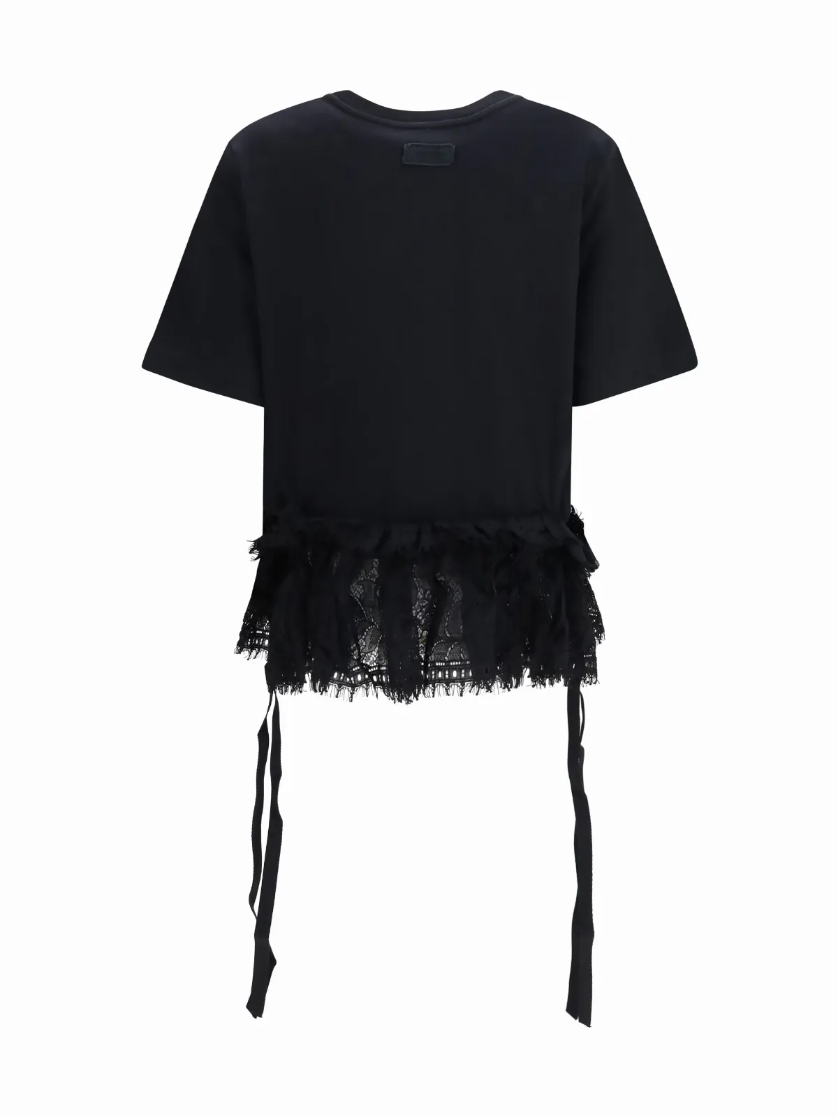 Lace Ruffle T-Shirt by alexander mcqueen