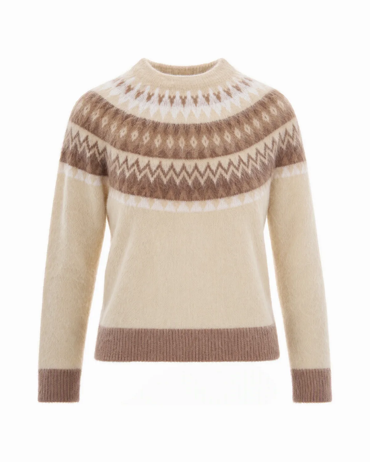 Jacquard Fair Isle Sweater by Max Mara