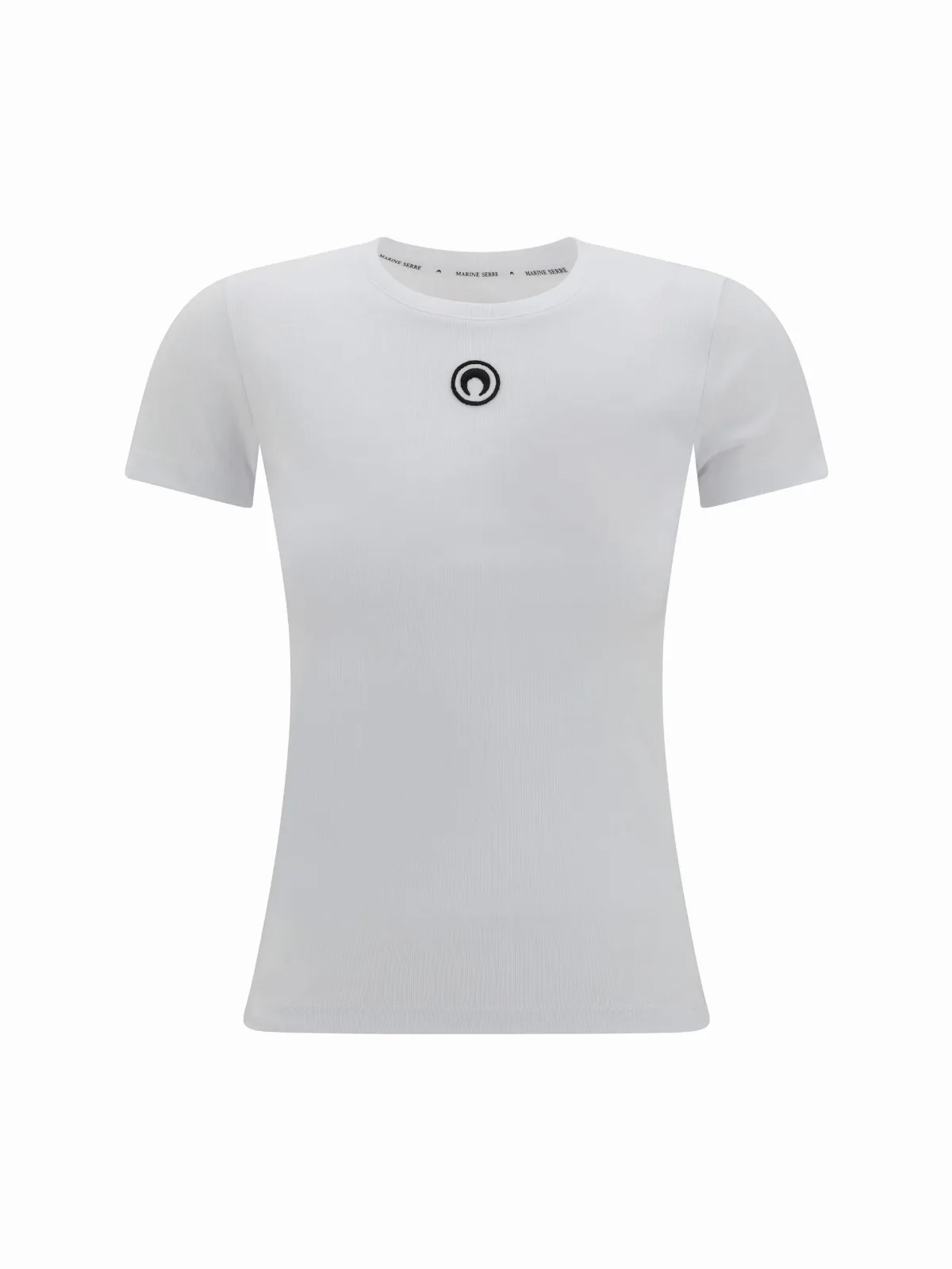 Embroidered Logo Cotton T-Shirt by Marine Serre