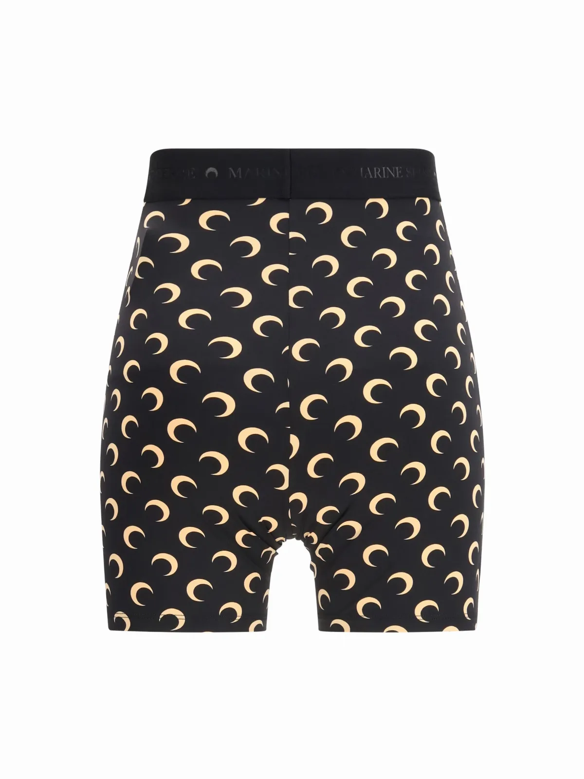 Crescent Moon Jacquard Shorts by Marine Serre