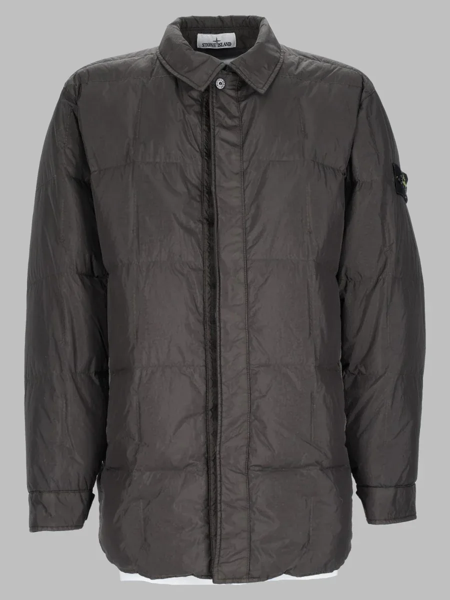 Water-Repellent Down Jacket by Stone Island