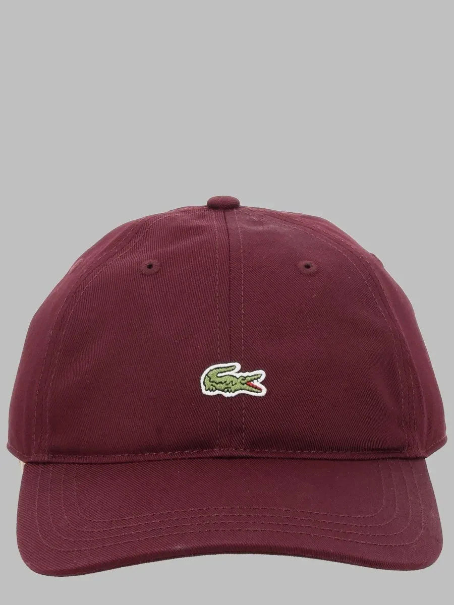 Logo-Embroidered Cotton Baseball Cap by Lacoste