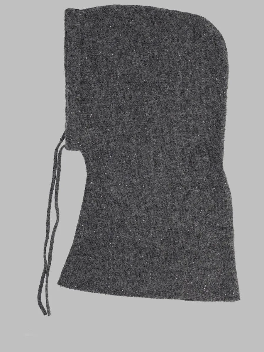 Sequin-Knit Balaclava by Fabiana Filippi