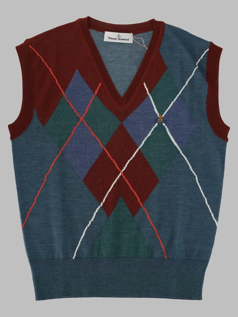 Argyle Vest by Vivienne Westwood