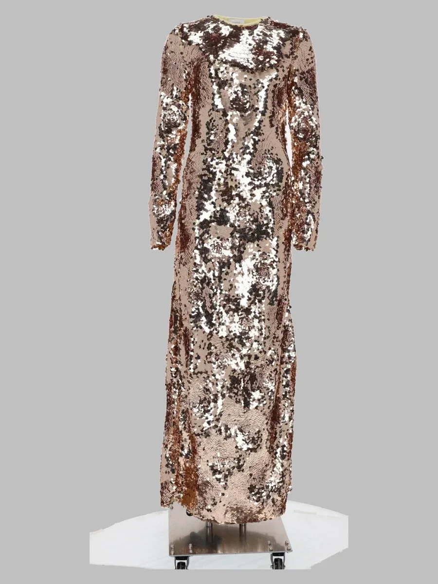 Sequin Evening Dress
