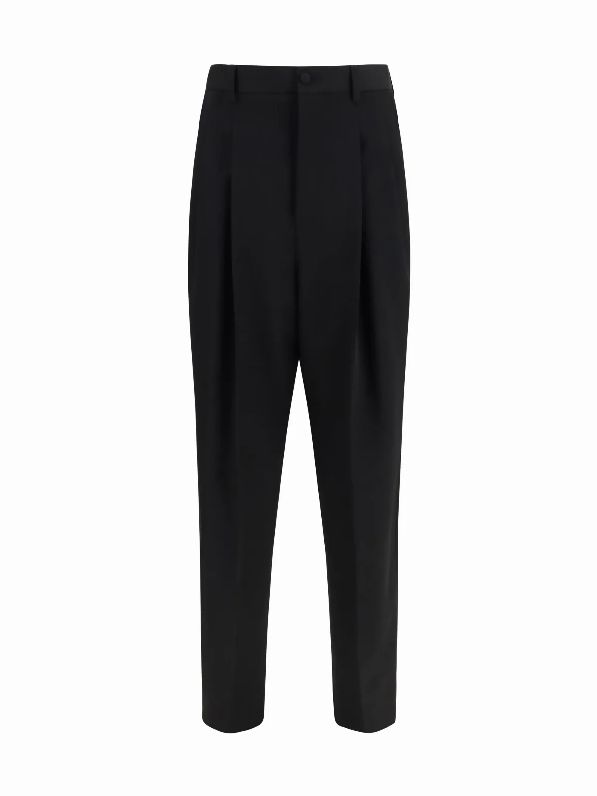 Merino Wool Gabardine Trousers