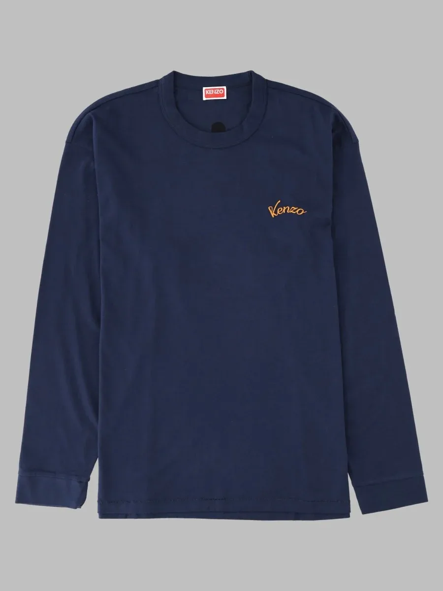 Eiffel Tower Logo-Embroidered T-Shirt by Kenzo