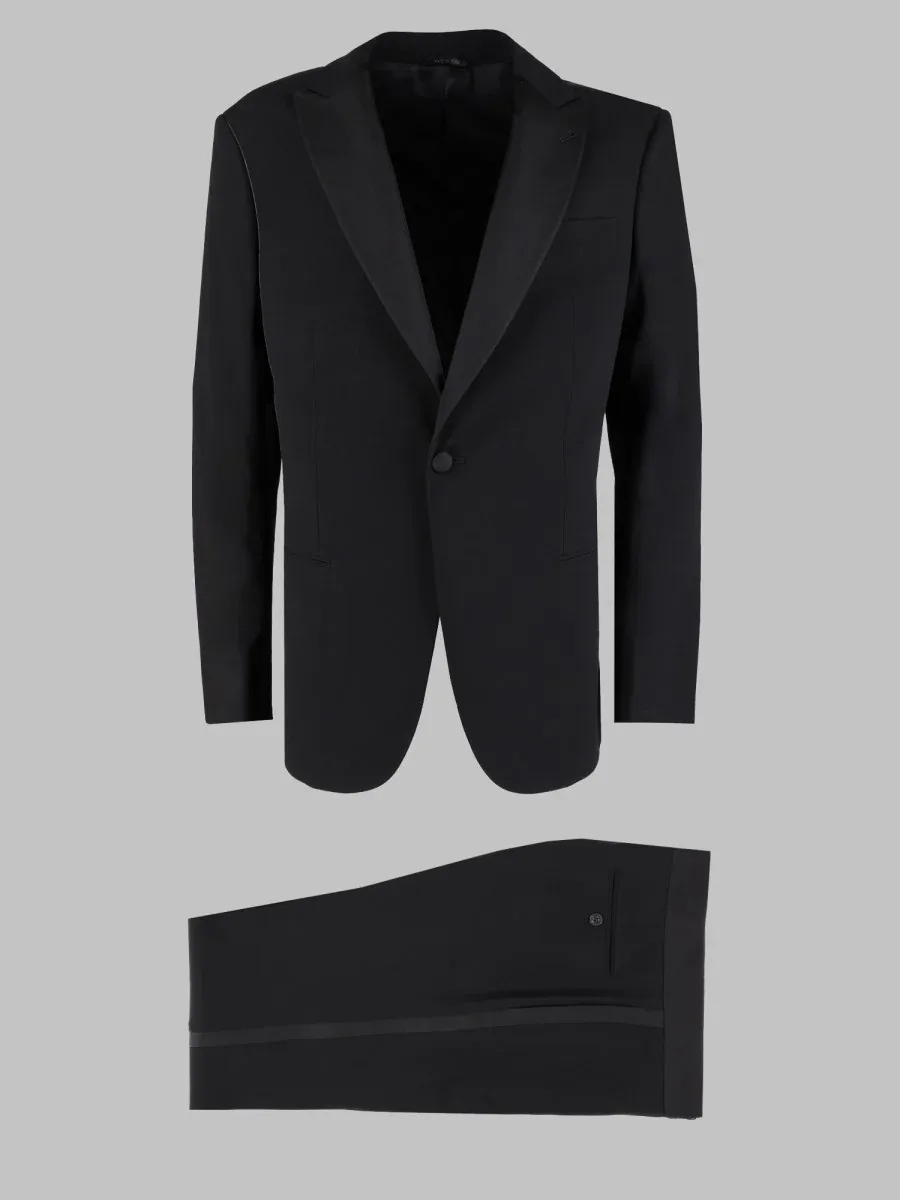 Virgin Wool Suit by Giorgio Armani