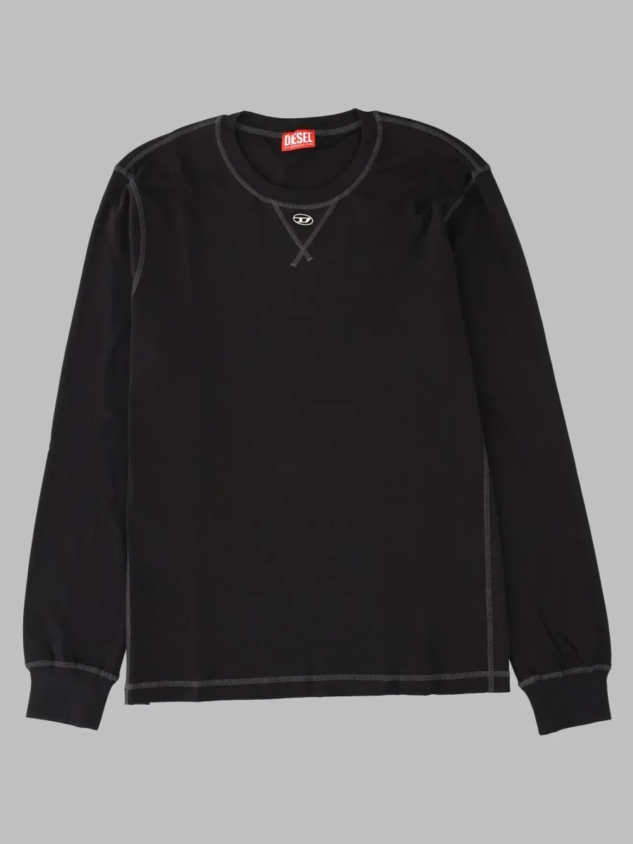 Oval D Logo Sweater by Diesel
