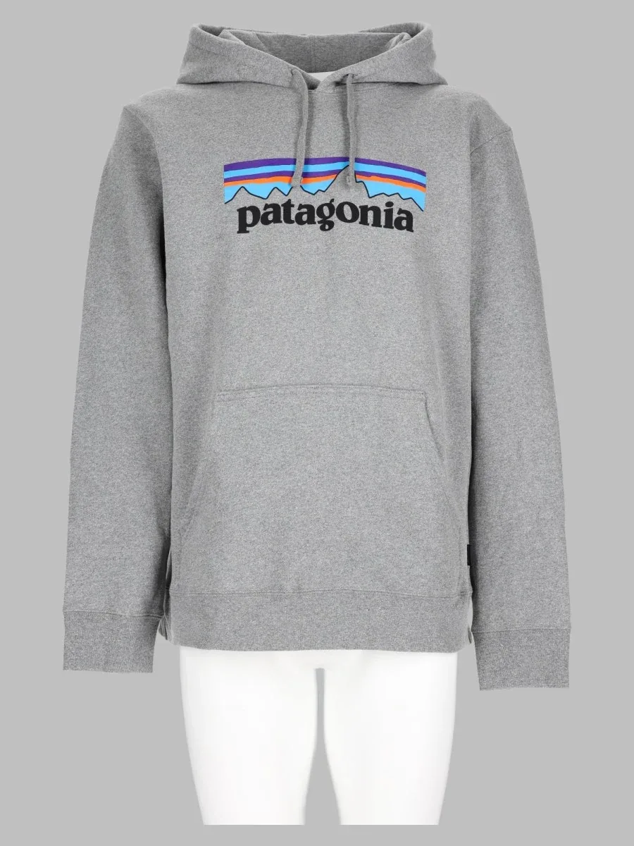 Logo-Printed Cotton-Polyester Hooded Sweatshirt by Patagonia