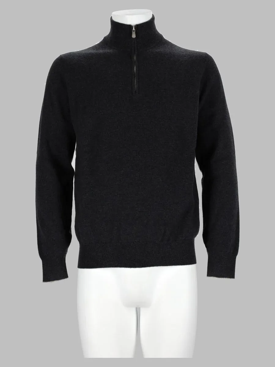 Cashmere Zip Sweater by BRUNELLO CUCINELLI
