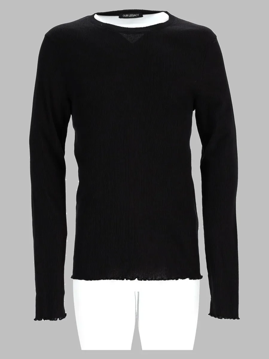 Long-Sleeve Cotton-Blend T-Shirt by Our Legacy