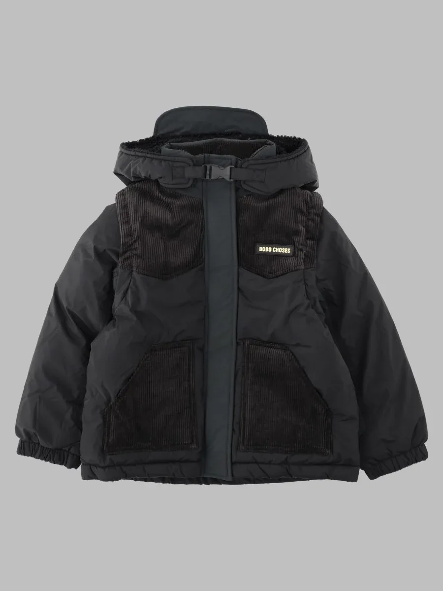 Quilted Padded Down Jacket by Bobo Choses