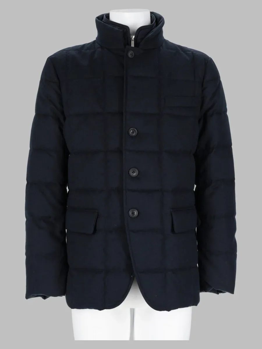 Quilted High-Collar Down Jacket by Fay