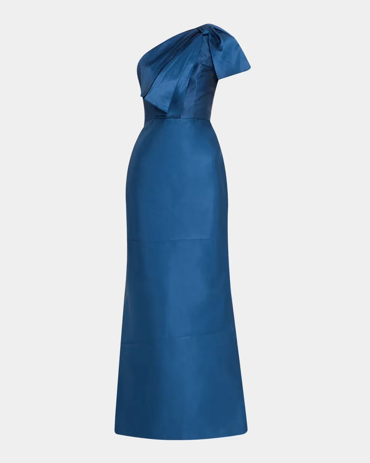 Cathy One-Shoulder Bow Gown