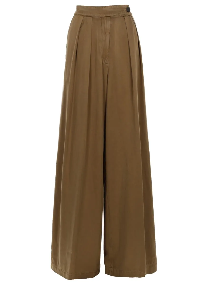 Pantalone Sartoriale Con Pieghe