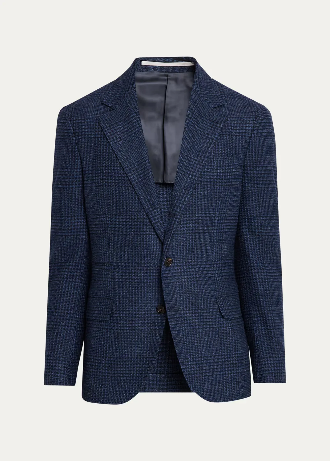 Galles Houndstooth Check Single-Breasted Sport Coat