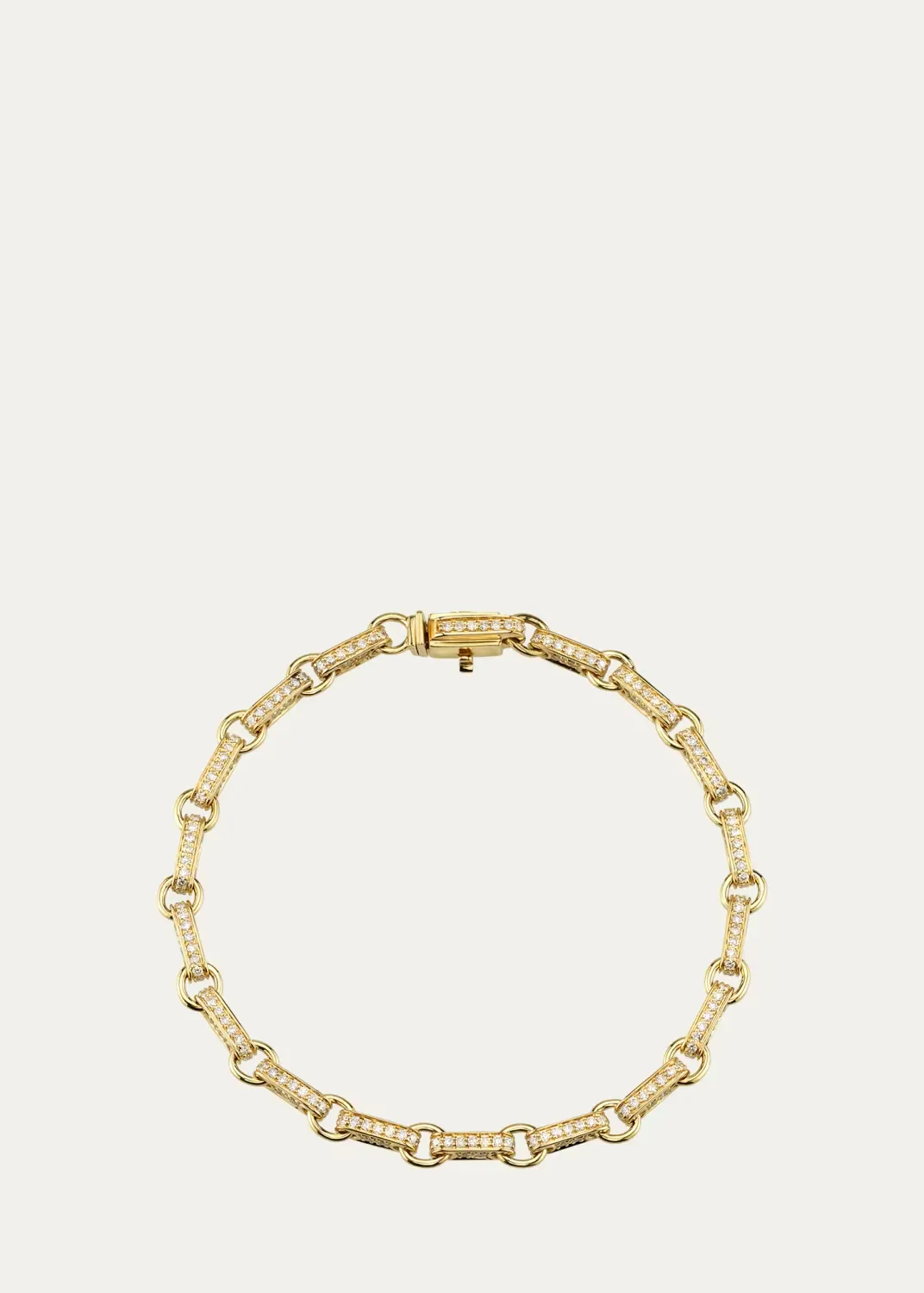 14K Yellow Gold & 2.134 TCW Diamond Bracelet