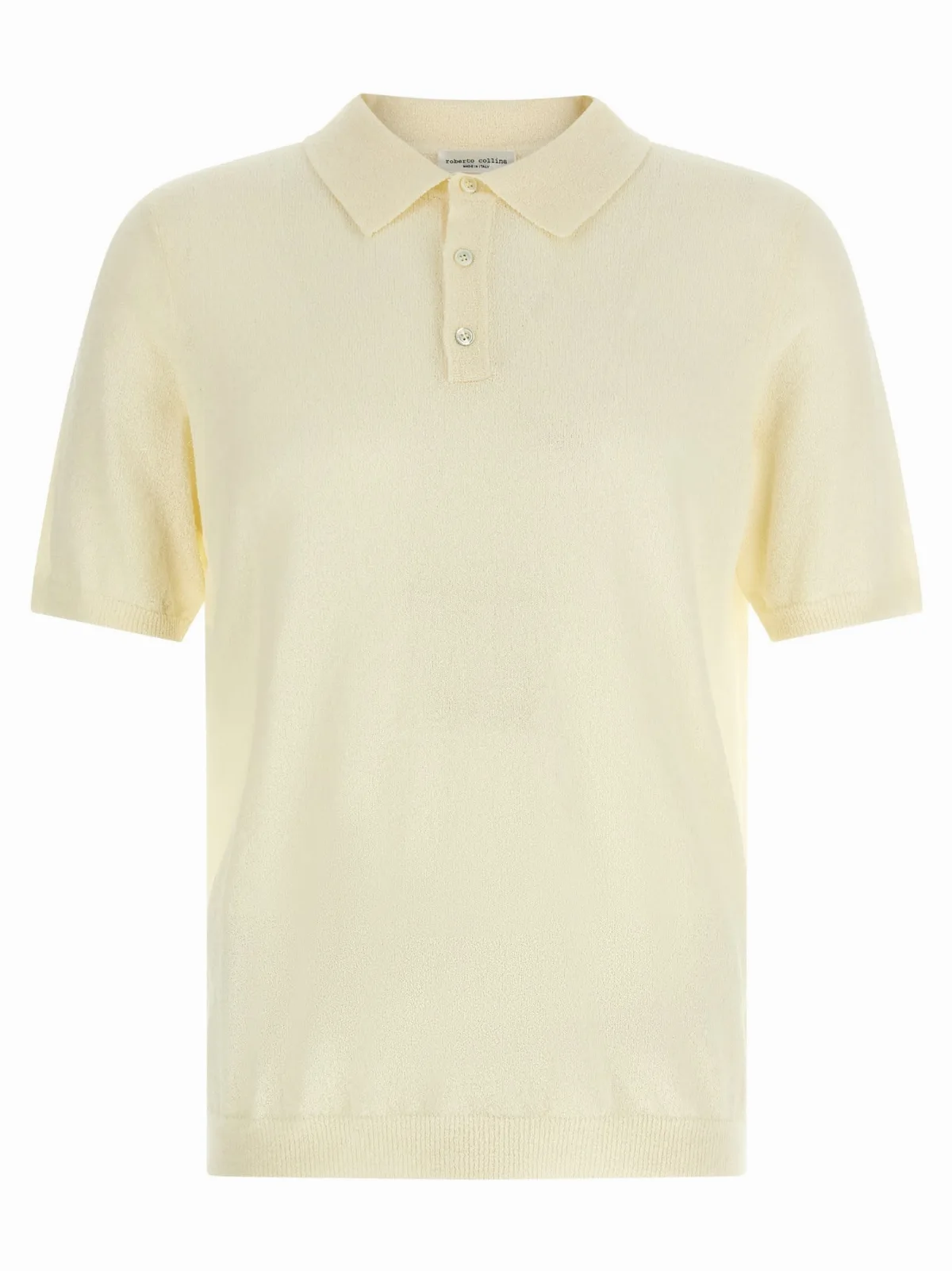 Spongy Effect Polo Shirt