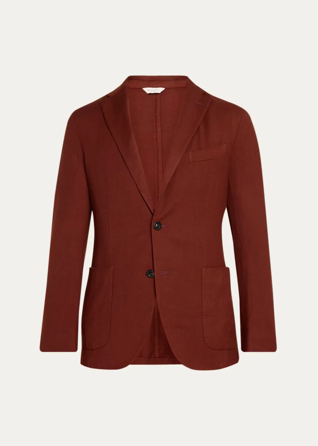 Peak Lapel Wool Sportcoat