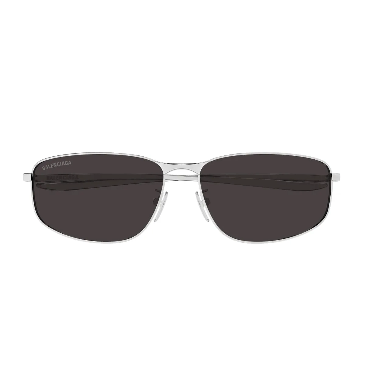 Balenciaga Bb0494sa Linea Everyday 001 Silver Grey Sunglasses