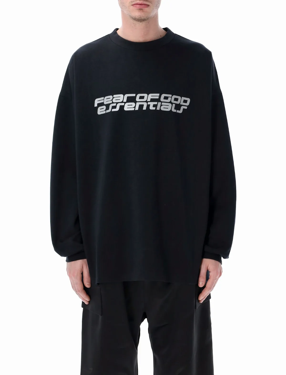 Essentials 90s Ponte Long Sleeve Black