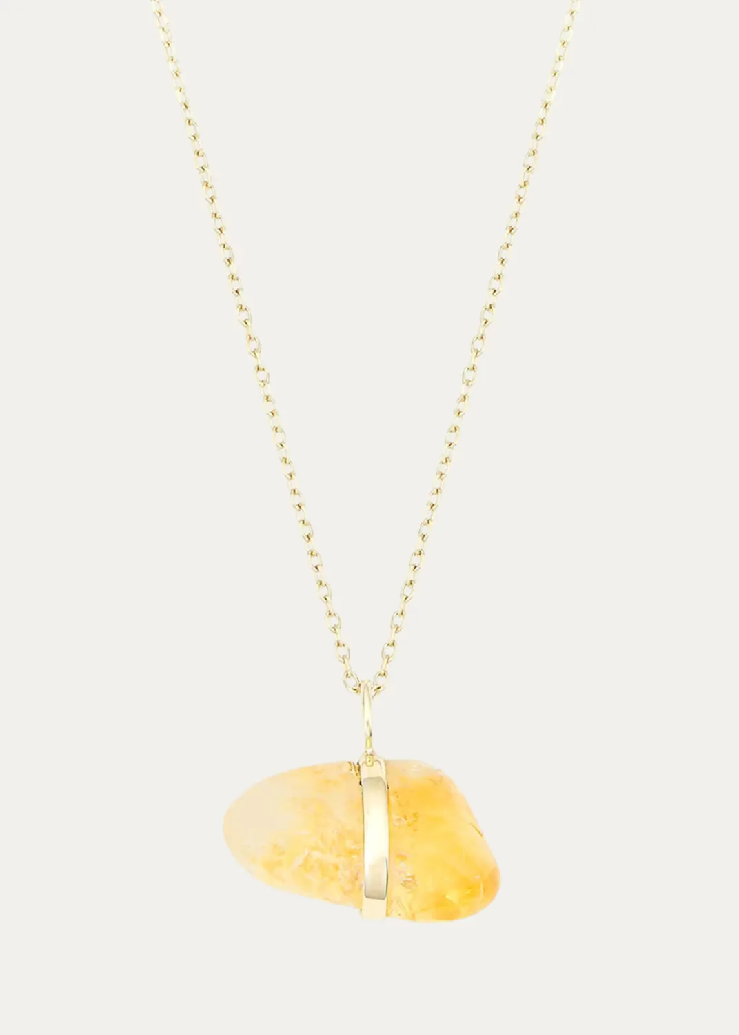 14K November Birthstone Pendant Necklace