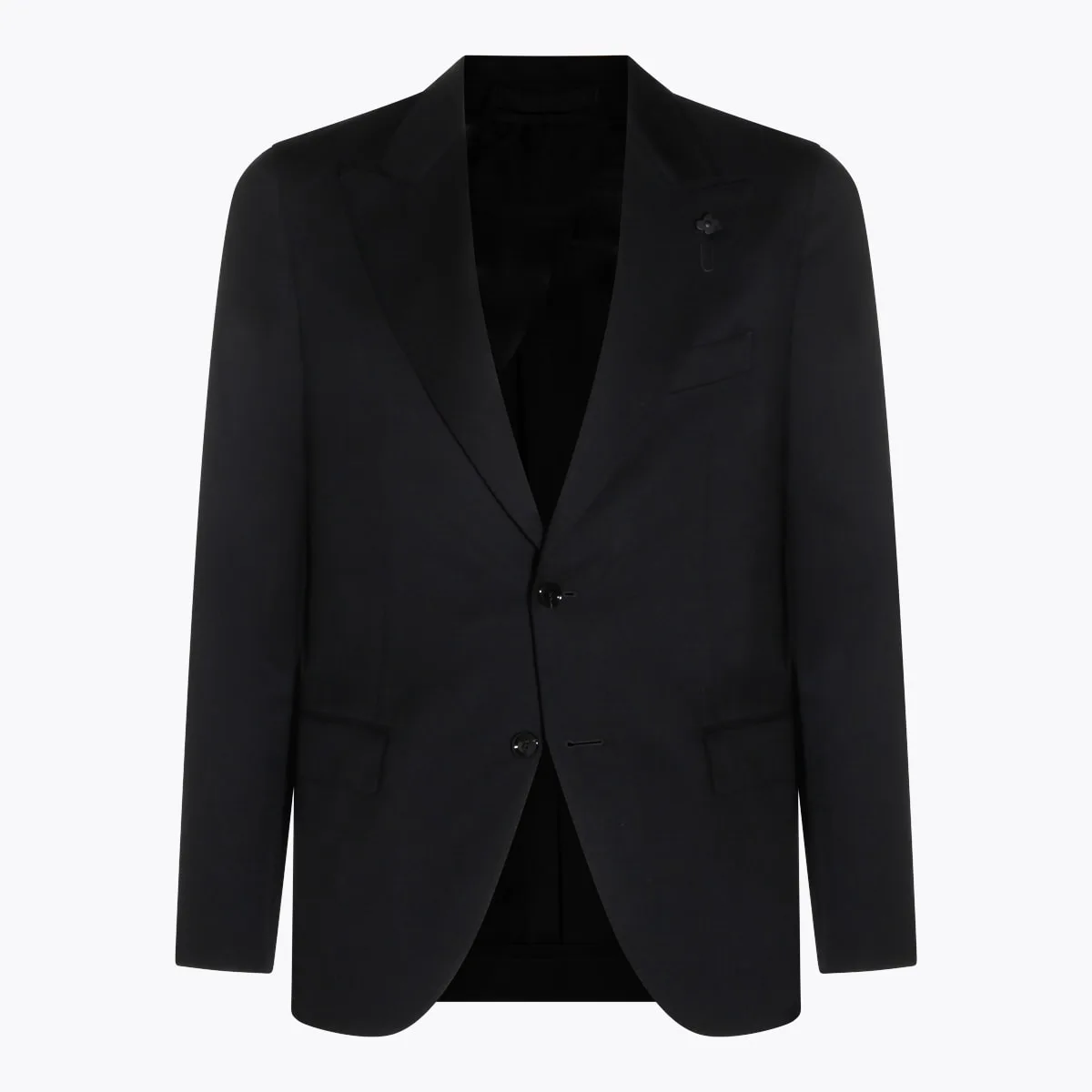 Black Virgin Wool Suits