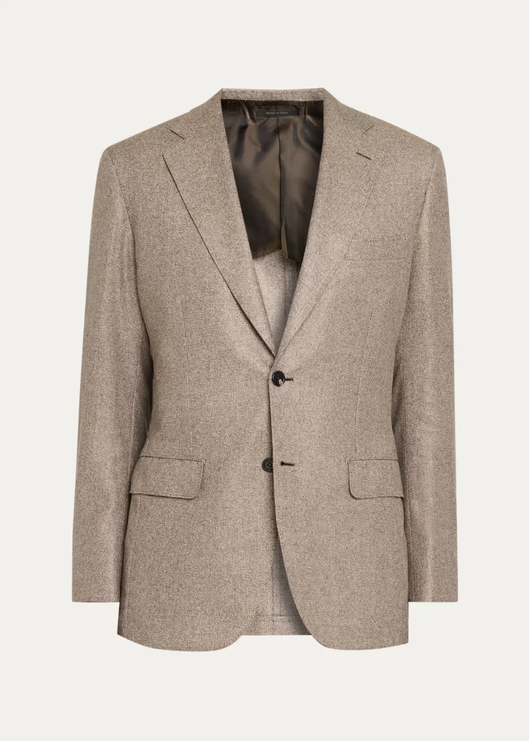 Plume Wool Single-Breasted Sport Coat