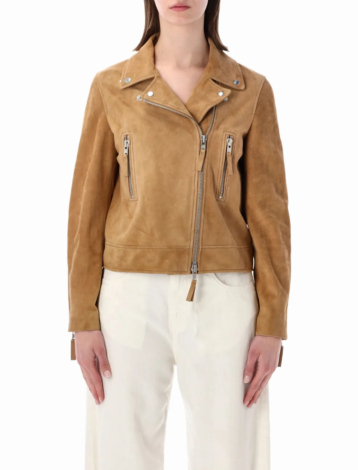 S. W.O. R.D 6.6.44 Sword Classic Biker Suede Leather Jacket by S.W.O.R.D 6.6.44