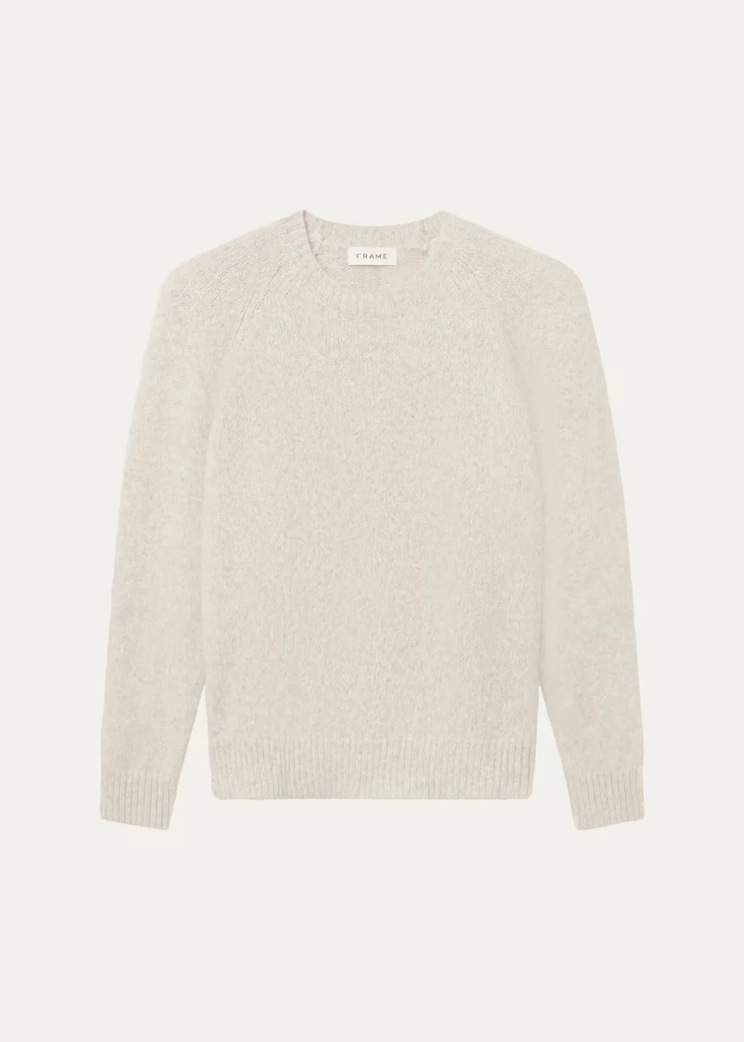 Alpaca-Blend Raglan Crewneck Sweater