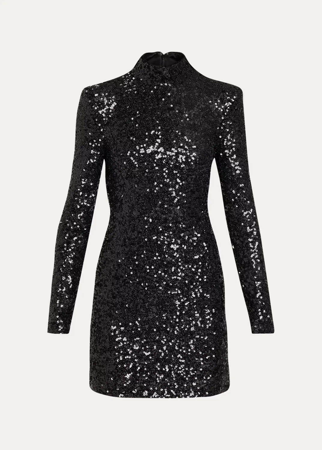 Glory Sequin Mock-Neck Mini Dress