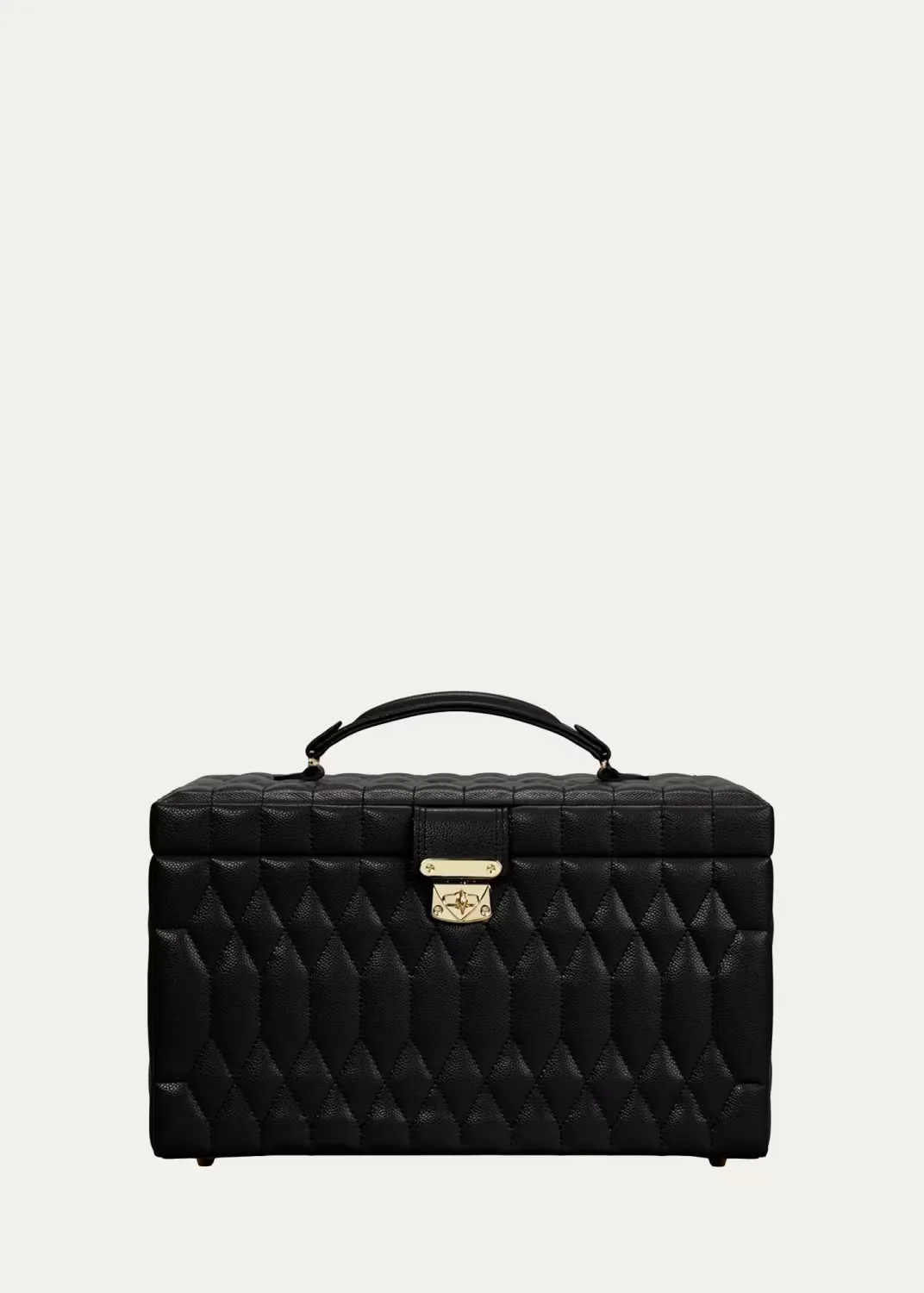 Lauren Large Vegan Leather Jewelry Box