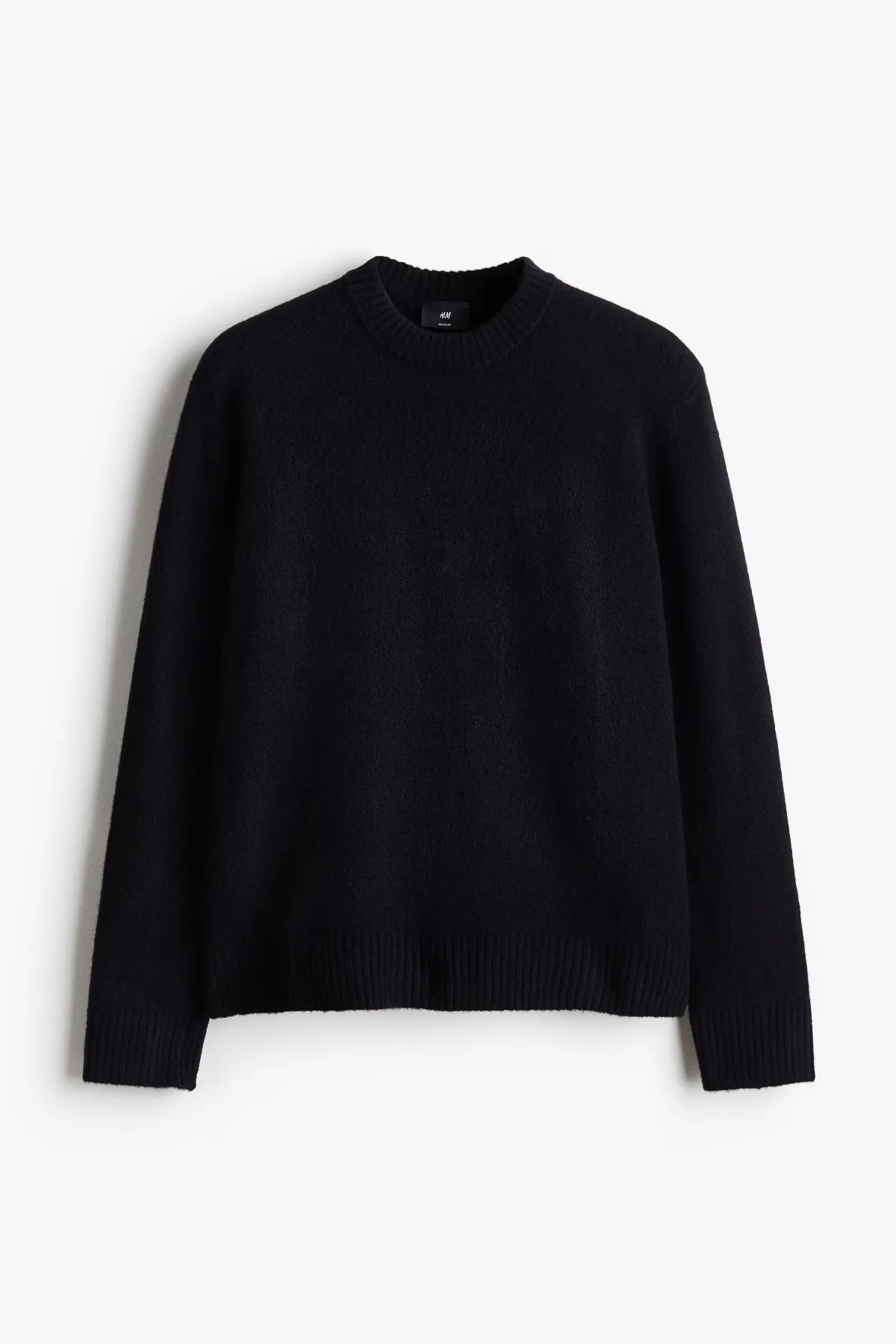 Regular-Fit Brushed Sweater