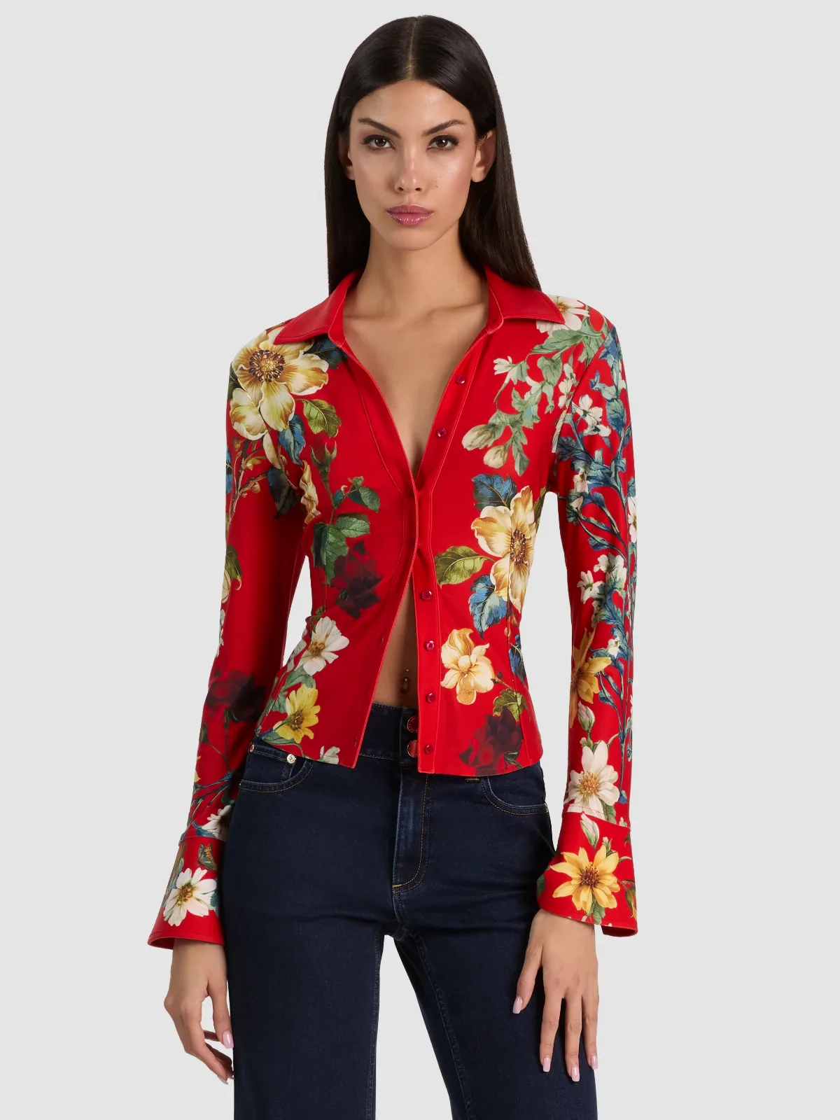 Freya Button Down Top